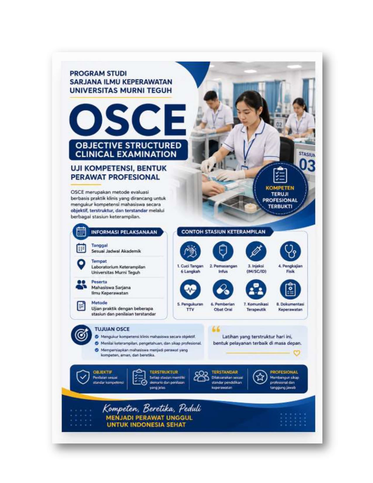 OSCE SARJANA ILMU KEPERAWATAN UNIVERSITAS MURNI